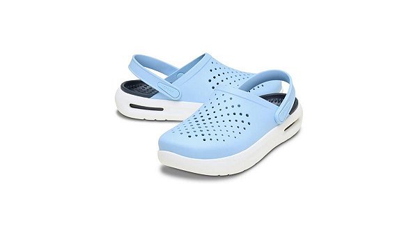 Sandália Crocs LiteRide Inmotion Clog azul claro