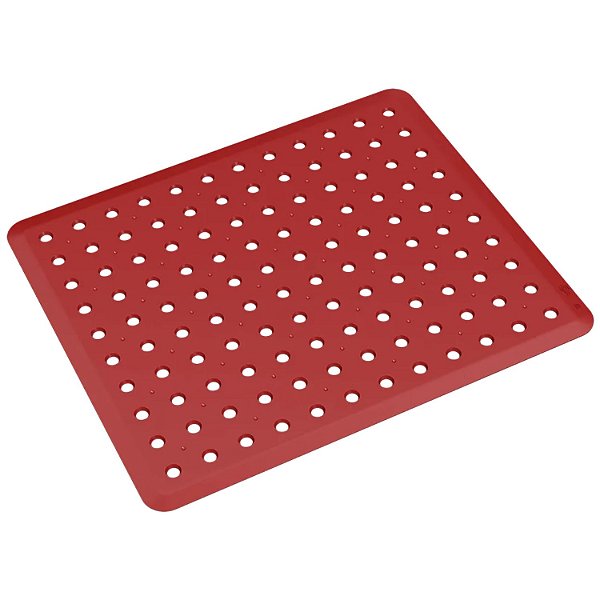 Grade De Pia Basic Para Copos Vermelho