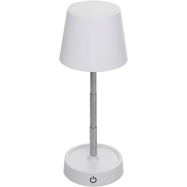 Luminária Luna Dimmer De Mesa USB Touch Retrátil 10,5x28,5