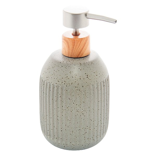 Dispenser Sabonete Liquido Cerâmica 430ml Granilite Lines