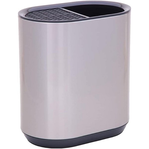 Porta Faca Cepo De Inox E Utensílios Tesouras Chaira Bancada