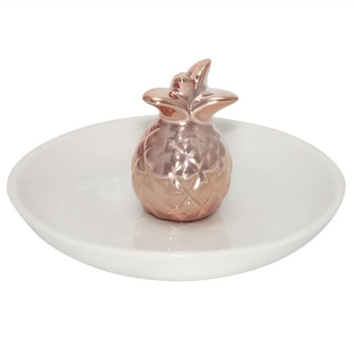 Porta Joia Rose Gold - Abacaxi