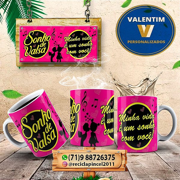 Caneca Páscoa Personalizada Sonho de Valsa - 2