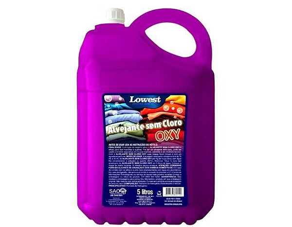 Alvejante sem cloro 5L Lowest