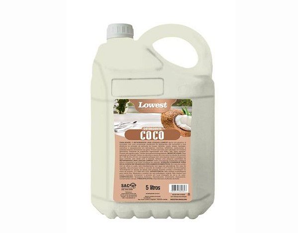 Detergente Coco 5L Lowest