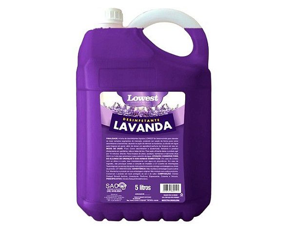 Desinfetante Lavanda 5L Lowest