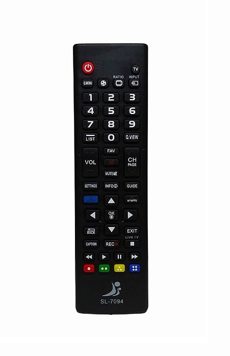 Controle Remoto Tv Vc-A8094/Le-7027/Sl-7094 Lg Lcd Smart