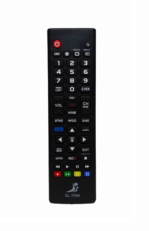 Controle Remoto Tv Vc-A8094/Le-7027/Sl-7094 Lg Lcd Smart
