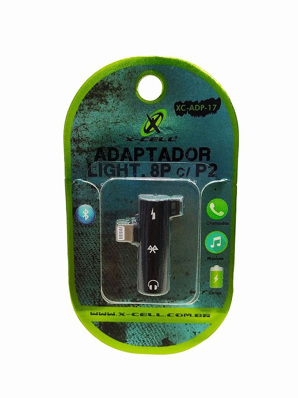 Adaptador Lightning 8p C/P2 Mod: Xc-Adp-17