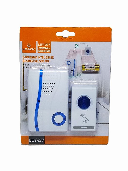 Campainha Domestica S/ Fio Ley-277