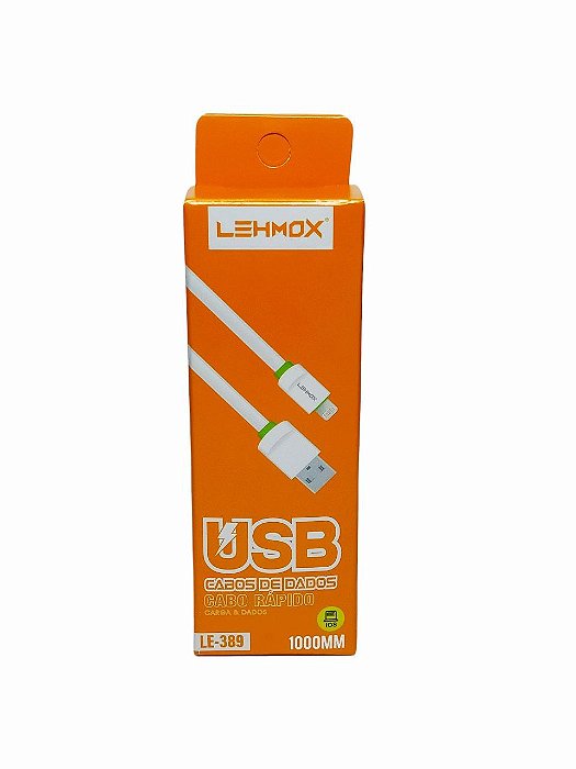 Cabo De Usb Com Conexão Lightning Le-389