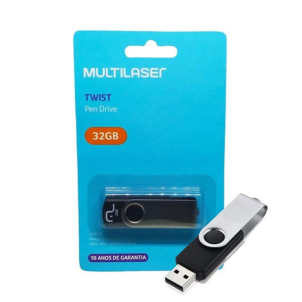 Pendrive Multilaser Twister 32gb Pd589