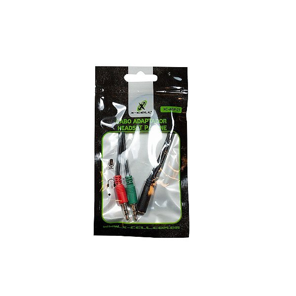 Cabo Adaptador Headset P/ Fone Xc-Adp-21