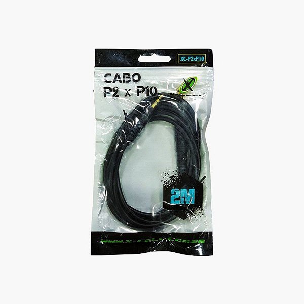 Cabo P2 X P10 2mt Xc-P2xp10