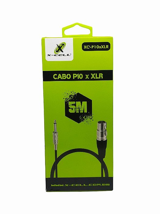 Cabo P10 X Xlr 5 Mt Xc-P10xxlr