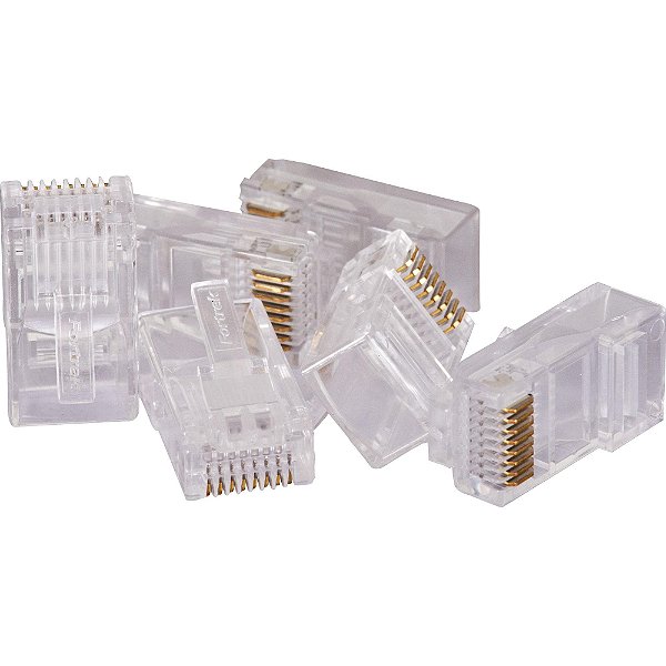Conector Rj45 C/100 Unidades (Xc-Crj)