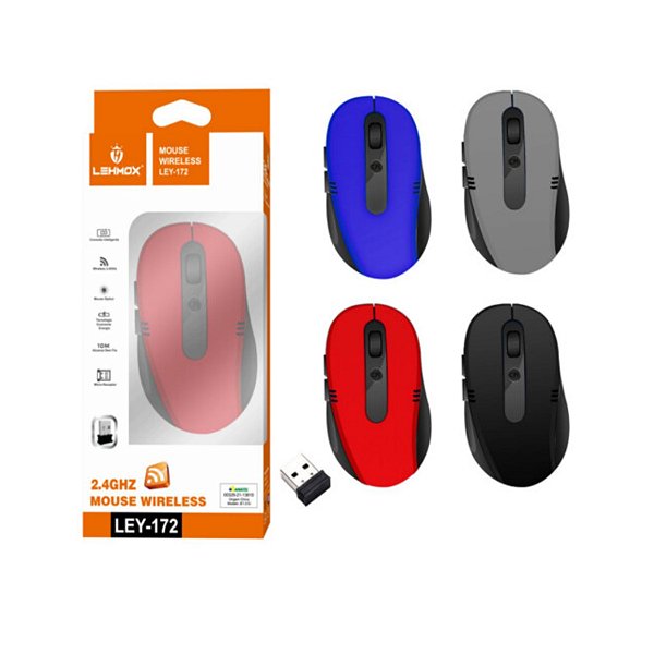 Mouse Sem Fio Para Computador Ley-172