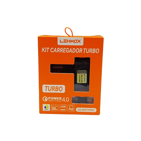 Carregador Para Celular Type-C LE-353Typec