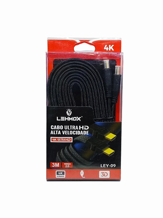 Cabo Hdmi 3mts Ley-09