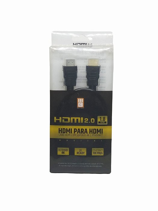 Cabo Hdmi X Hdmi 4k C/1.8 Mts Mb51188