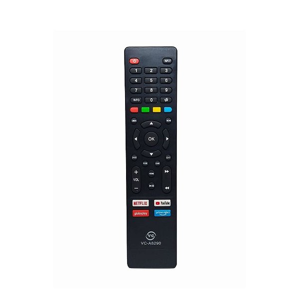 Controle Remoto Compativel C/ Tv Lcd Multilaser Vc-A8290