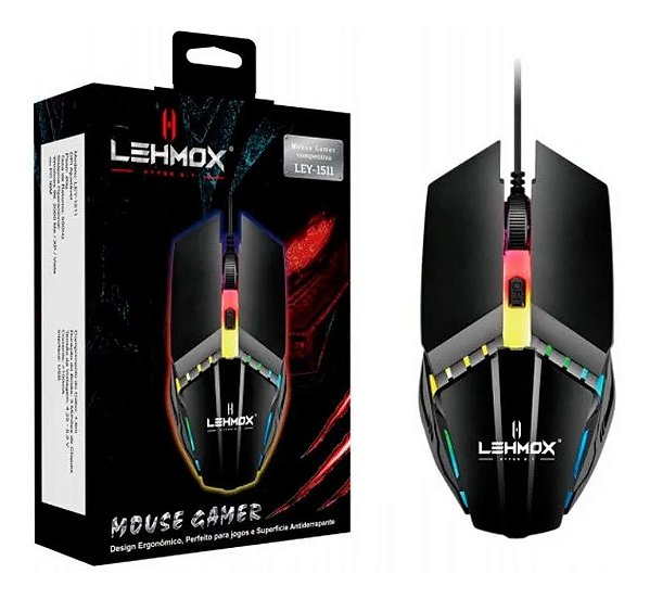 Mouse Com Fio Para Computador LEY-1511