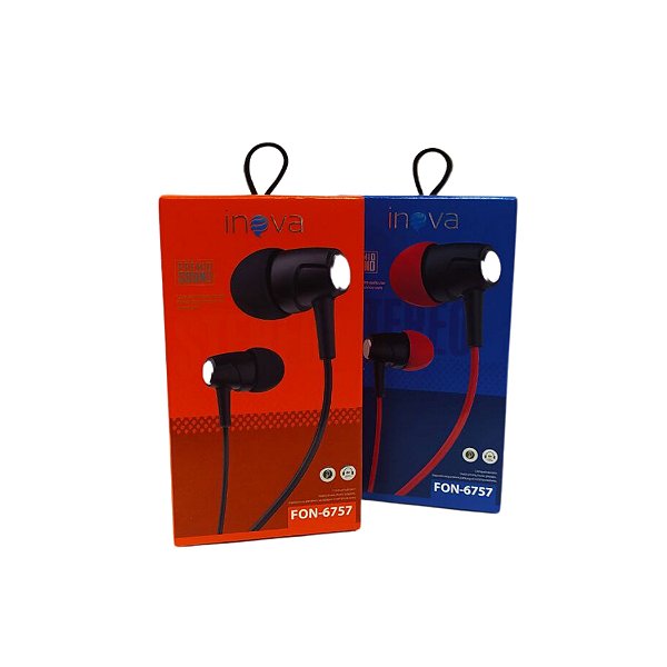 Fone de Ouvido Com Fio FON-6757