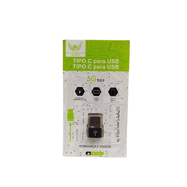 Conector Adaptador Usb 2.0 Para Usb-C A-60U