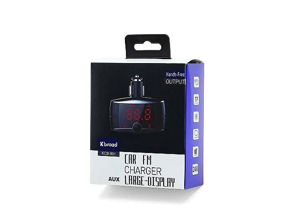 Transmissor Fm/Usb KCB-901