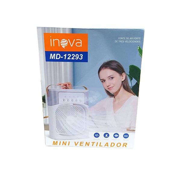 Mini Ventilador Portatil Com Entrada Usb MD-12293