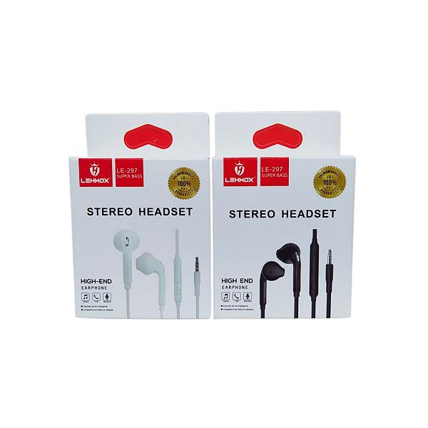 Fone C/ Microfone LE-297