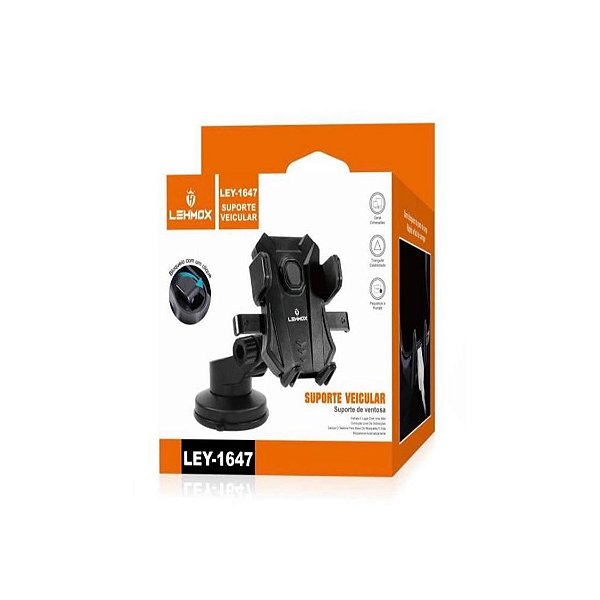 Suporte Veicular Para Celular Ley-1647