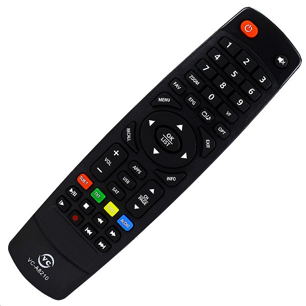 Controle Remoto Tv Vc-A8210 (Receptor Duosat)