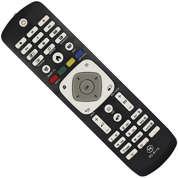 Controle Remoto Tv Vc-A8113 (Tv Philips Led)