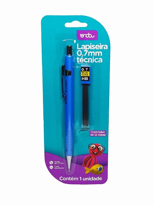 LAPISEIRA 0.7MM TECNICA AZUL C/ 1 UND