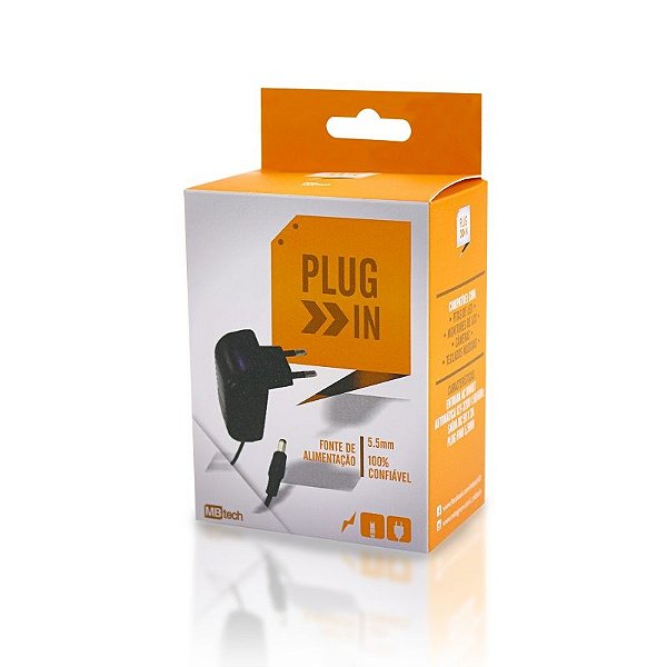 Fonte De Alimentação 5v 2a Plugue 5.5 Mb52098