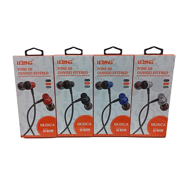 Fone de Ouvido LE-0220