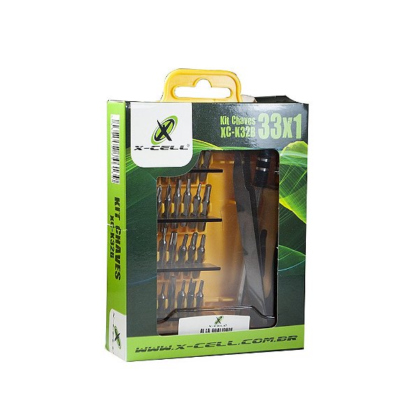 Kit De Ferramentas 33x1 X-Cell Xc-K32b