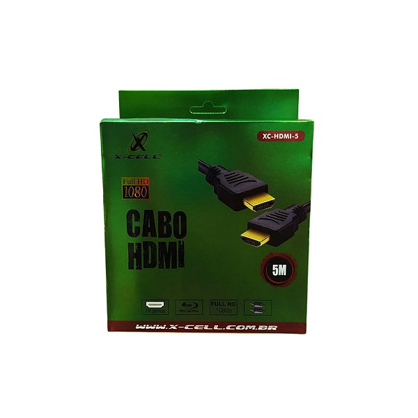 Cabo De Hdmi 5 Mt Xc-Hdmi-5 X-Cell