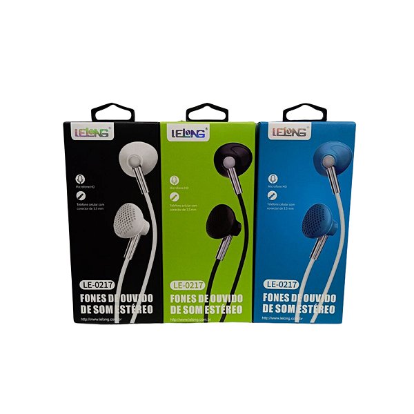 Fone de Ouvido LE-0217