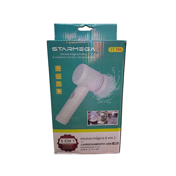 Escova Eletrica de Uso Domestico Recarregavel ST-786