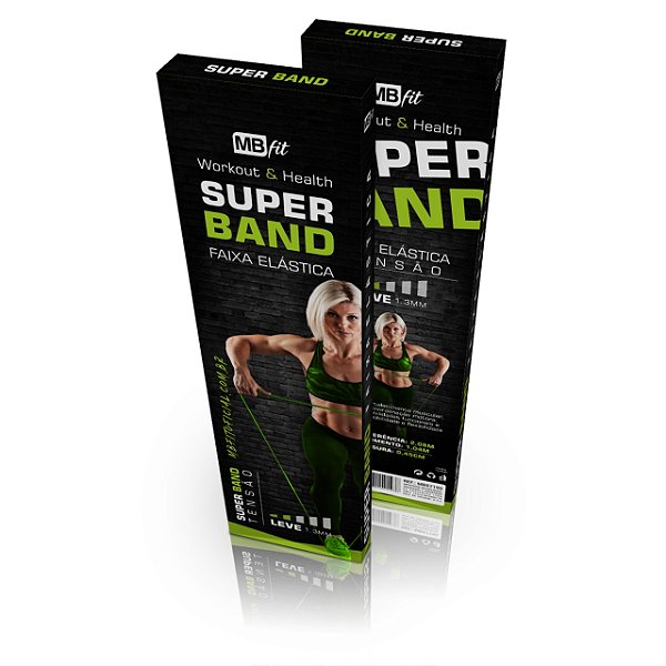 Faixa Elastica Super Band Leve Mb57195
