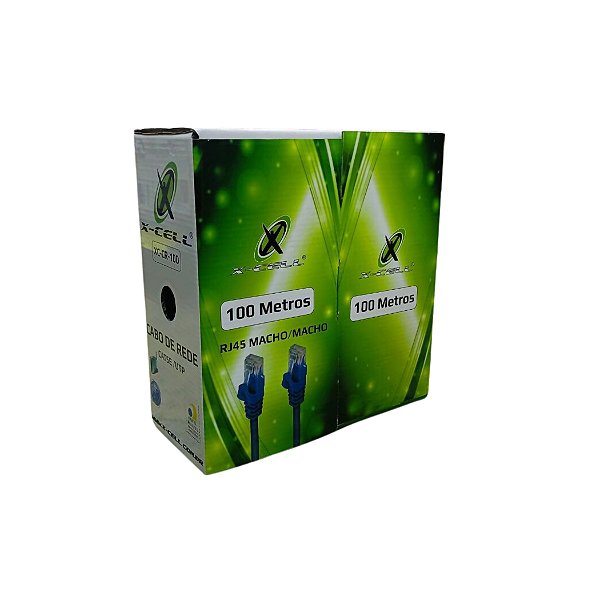 Cabo de Rede RJ 45 Macho XC-CR-100