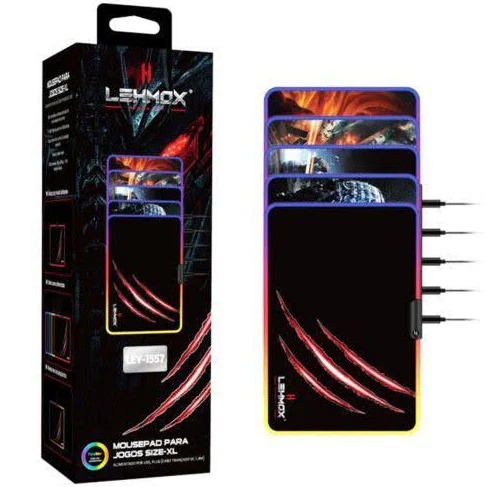 Mouse Pad Com Comprimento 35x25 Ley-1557