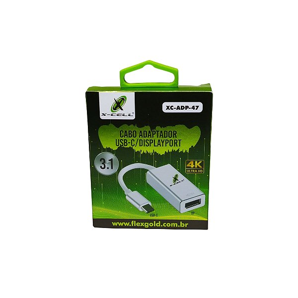 Cabo Adaptador Usb-C Para Displayport XC-ADP-47