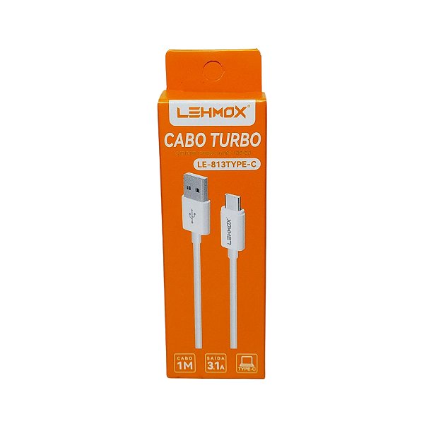 Cabo Usb Type-c Com Conexão Usb 1mt LE-813TYPE-C