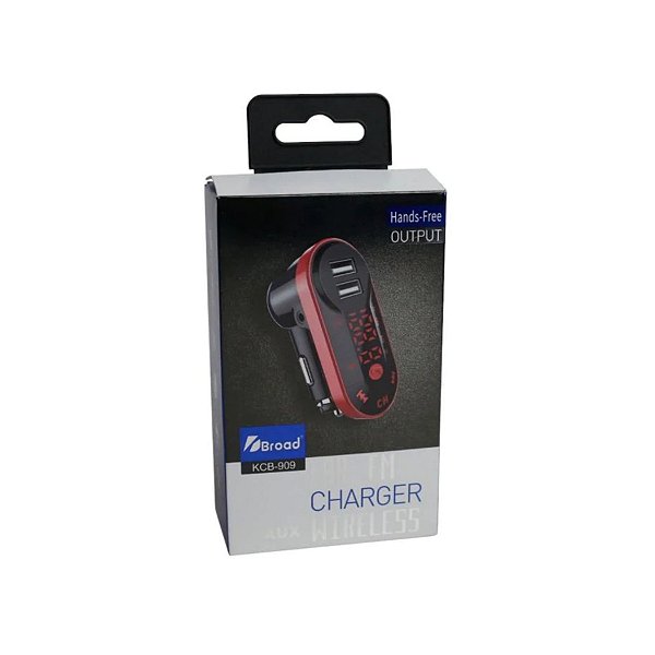 Transmissor Fm/Usb KCB-909