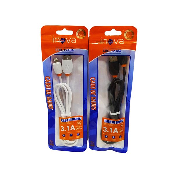 Cabo de Dados Micro Usb I6 3.1A 1mt CBO-12184