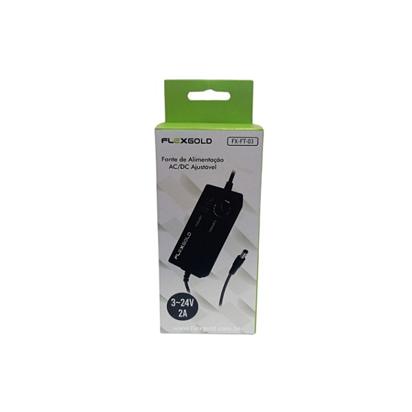 Fonte de Energia 3~24V 2A FX-FT-03