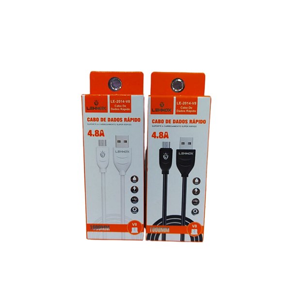 Cabo Micro Usb V8 1mt LE-2014-V8